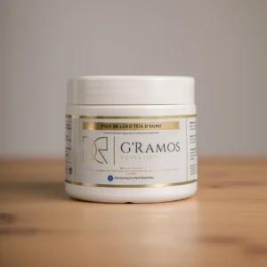 FIOS DE LUXO TEIA D'OURO Máscara Capilar Hidratação Profissional 500ml | 445 G