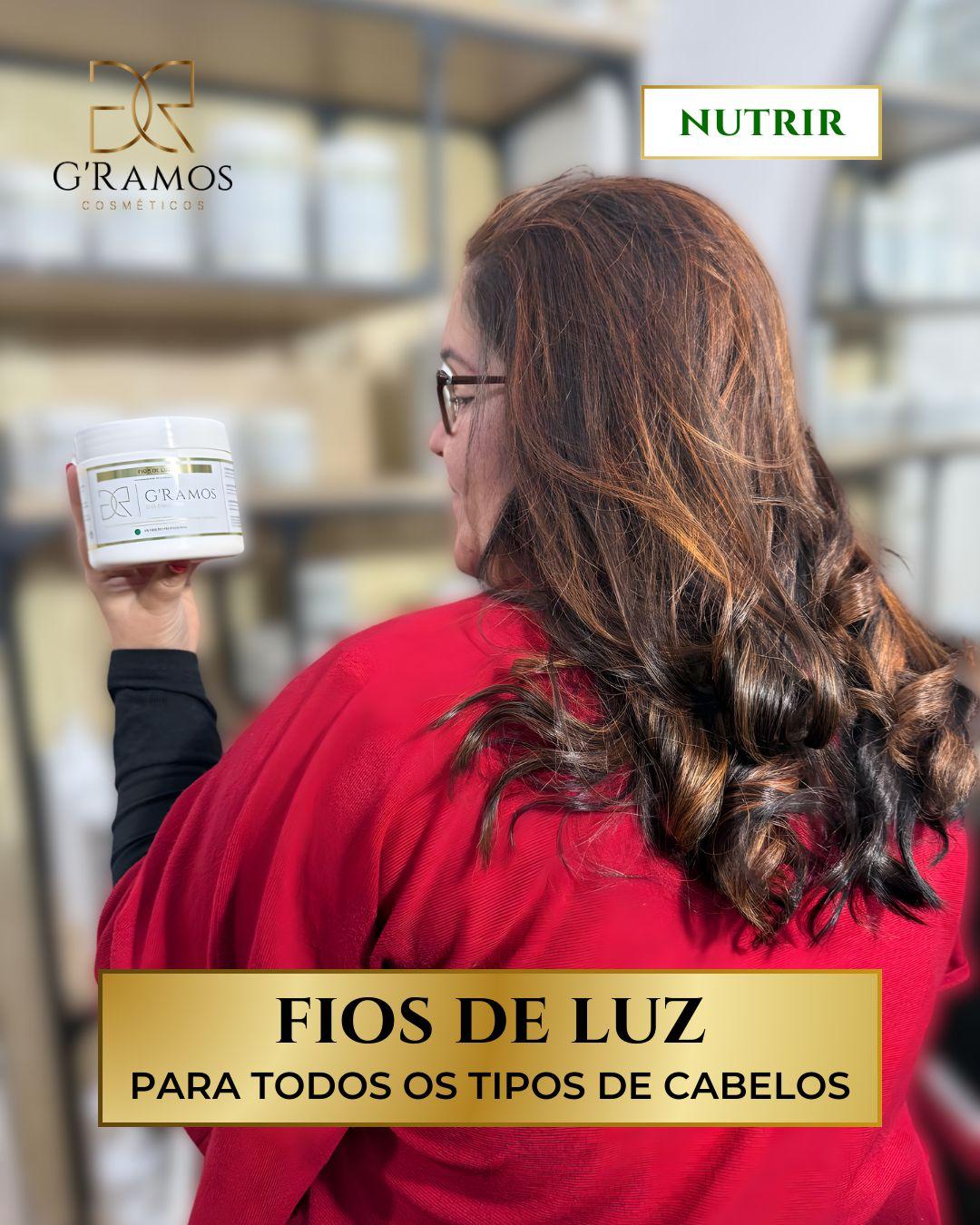 FIOS DE LUZ Creme Capilar Nutrição Profissional 500ml | 445 G - Image 2